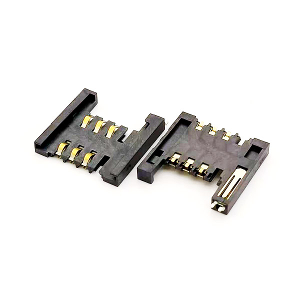 SIM 6+2PIN 2.6H;帶檢測腳