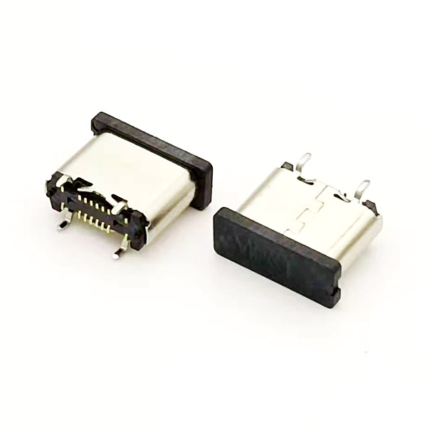USB TYPE C 16P板上立式；H5.7;6.5;9.3
