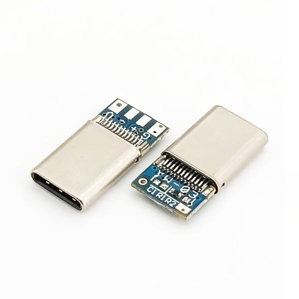 TYPE-C24P公頭；帶56K電阻