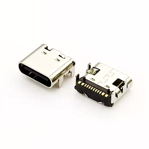 USB TYPE C 16P板上；殼子無彈DIP+SMT