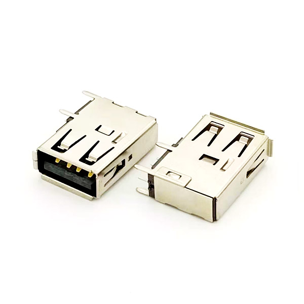 USB 2.0卷邊;板上反向側(cè)插