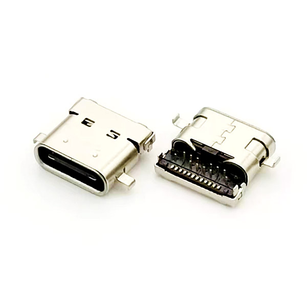 USB TYPE C 24P沉板1.37；雙殼8.65長；DIP+SMT