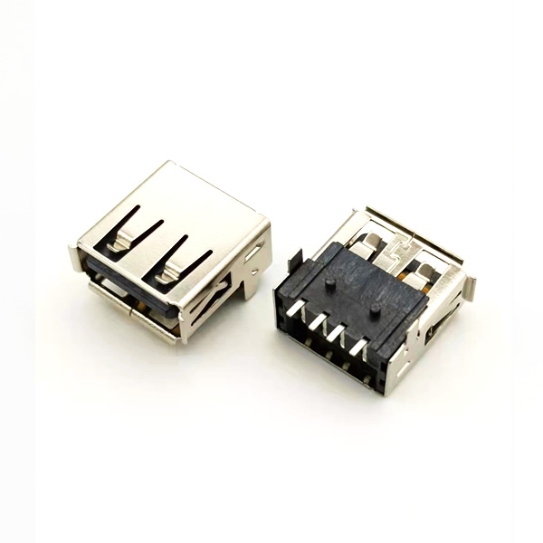 USB2.0卷邊；殼子DIP+端子SMT