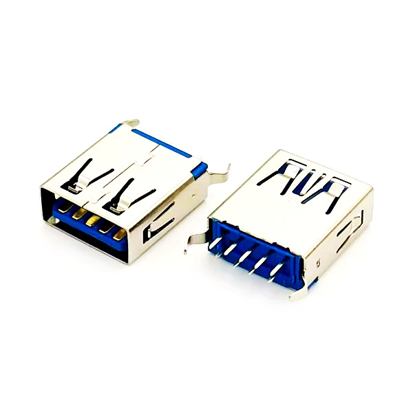 USB 3.0直边板上DIP;H13.7;14.9