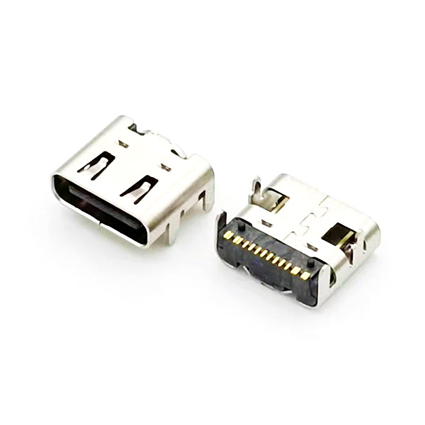 USB TYPE C 16P板上；殼子帶彈DIP+SMT